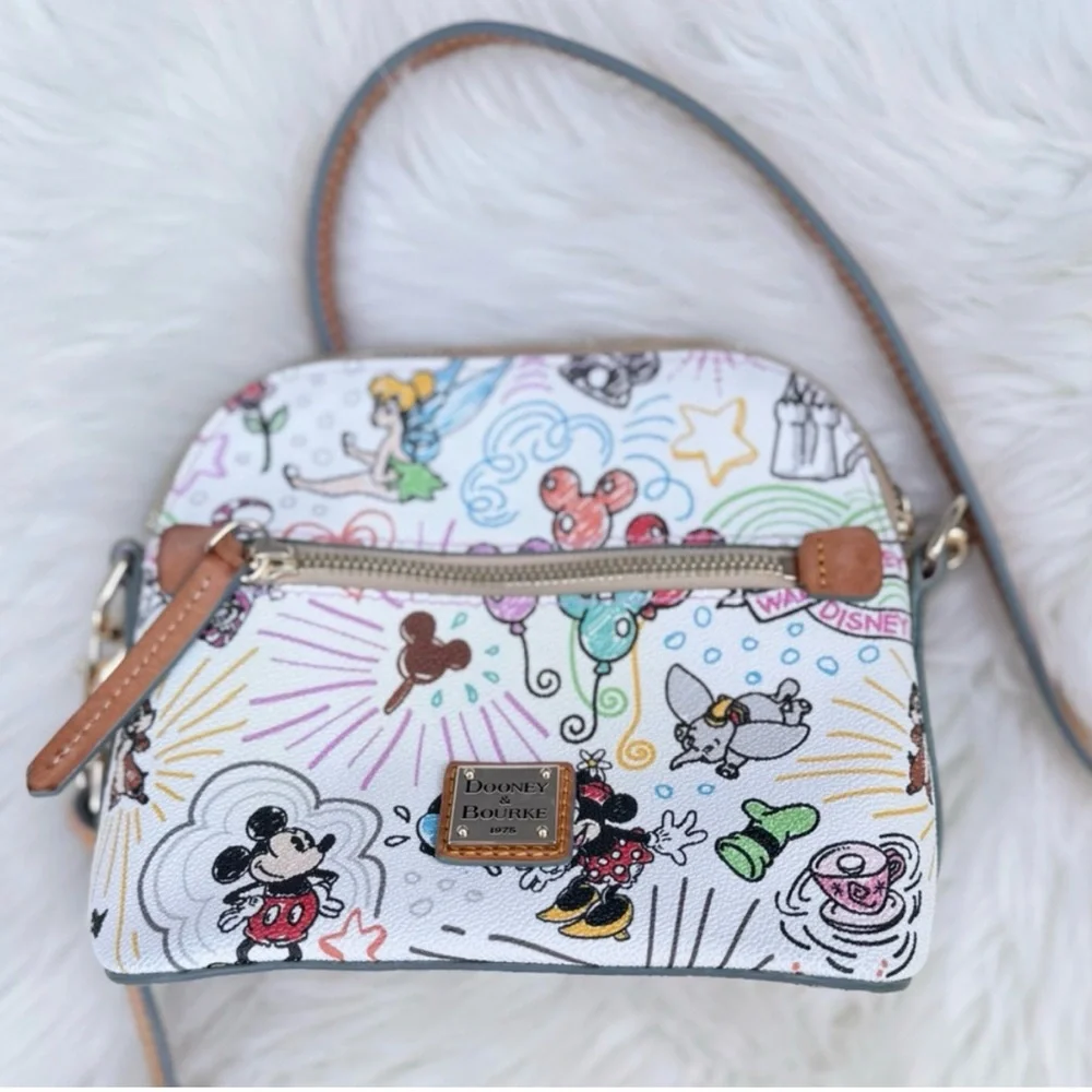 Dooney & Bourke Disney Characters Sketch Crossbody. - Picture 7 of 12